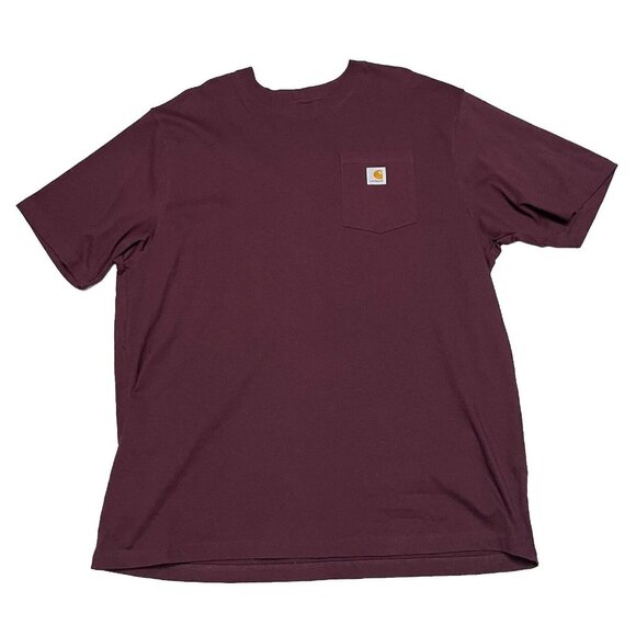 Carhartt Other - Carhartt Workwear Loose Fit T Shirt Maroon Men’s Extra Large XL